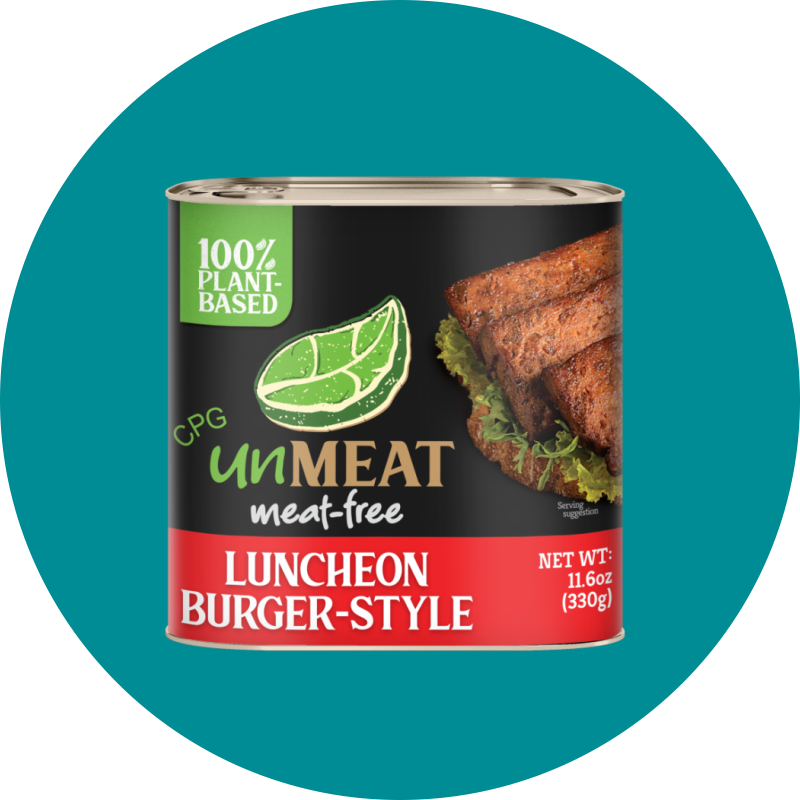 unMEAT Burger Style Luncheon 330g