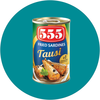 555 Fried Sardines Tausi 155g
