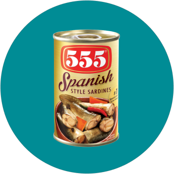 555 Spanish Style Sardines 155g