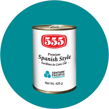 555 Spanish Style Sardines in Corn Oil 425g